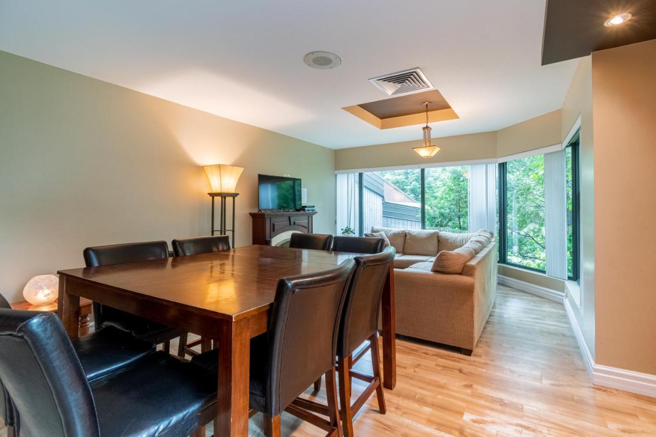 Condo Avec Parc Aquatique ! Beaupre Bagian luar foto